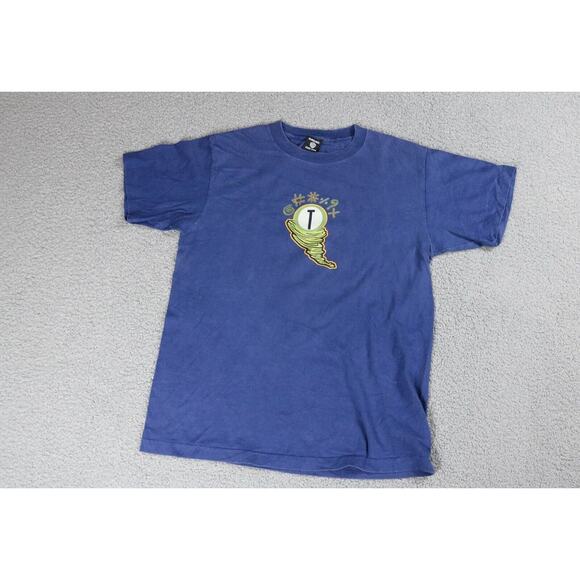 Vintage Taz T Shirt INSANE Tornado Small Multi Double Sided Single Stitch - Picture 2 of 6